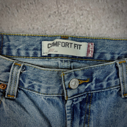 Levis 560 Light Wash Baggy Skater Jeans 00's - 32