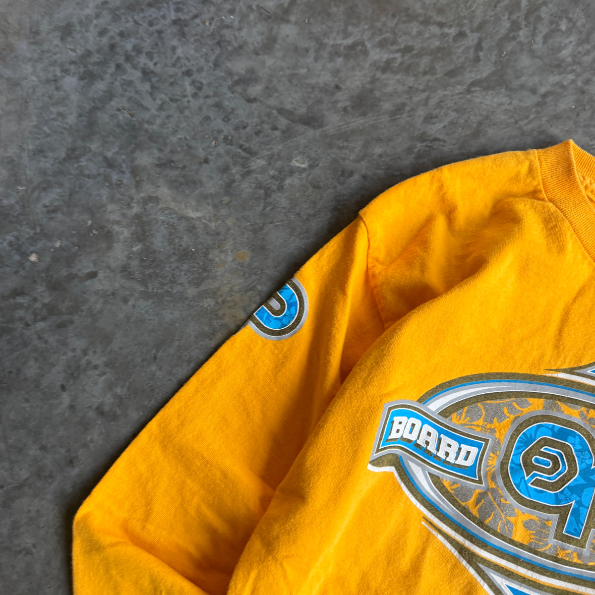 Ocean Pacific Board Riding Co Quad Hit Long Sleeve Shirt 90's - Youth M