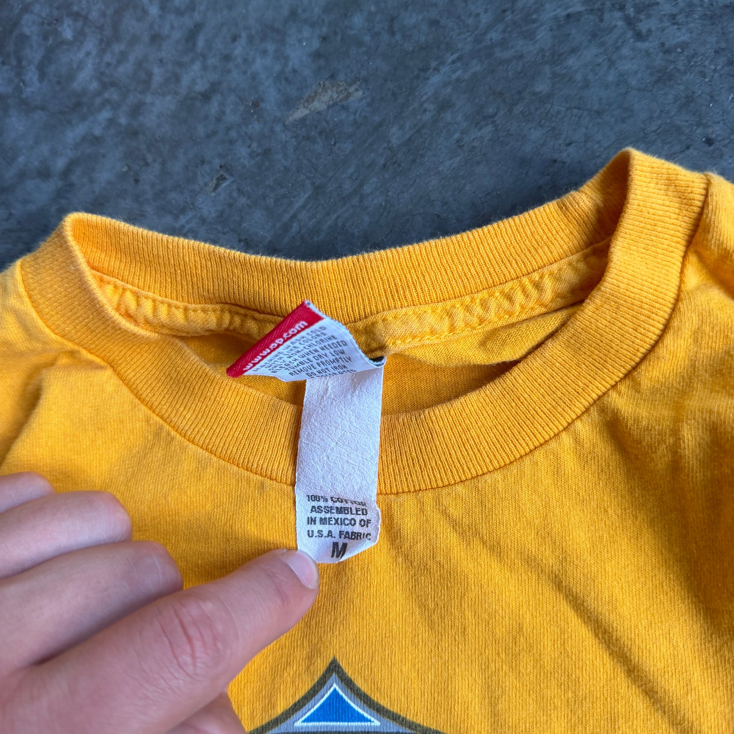Ocean Pacific Board Riding Co Quad Hit Long Sleeve Shirt 90's - Youth M