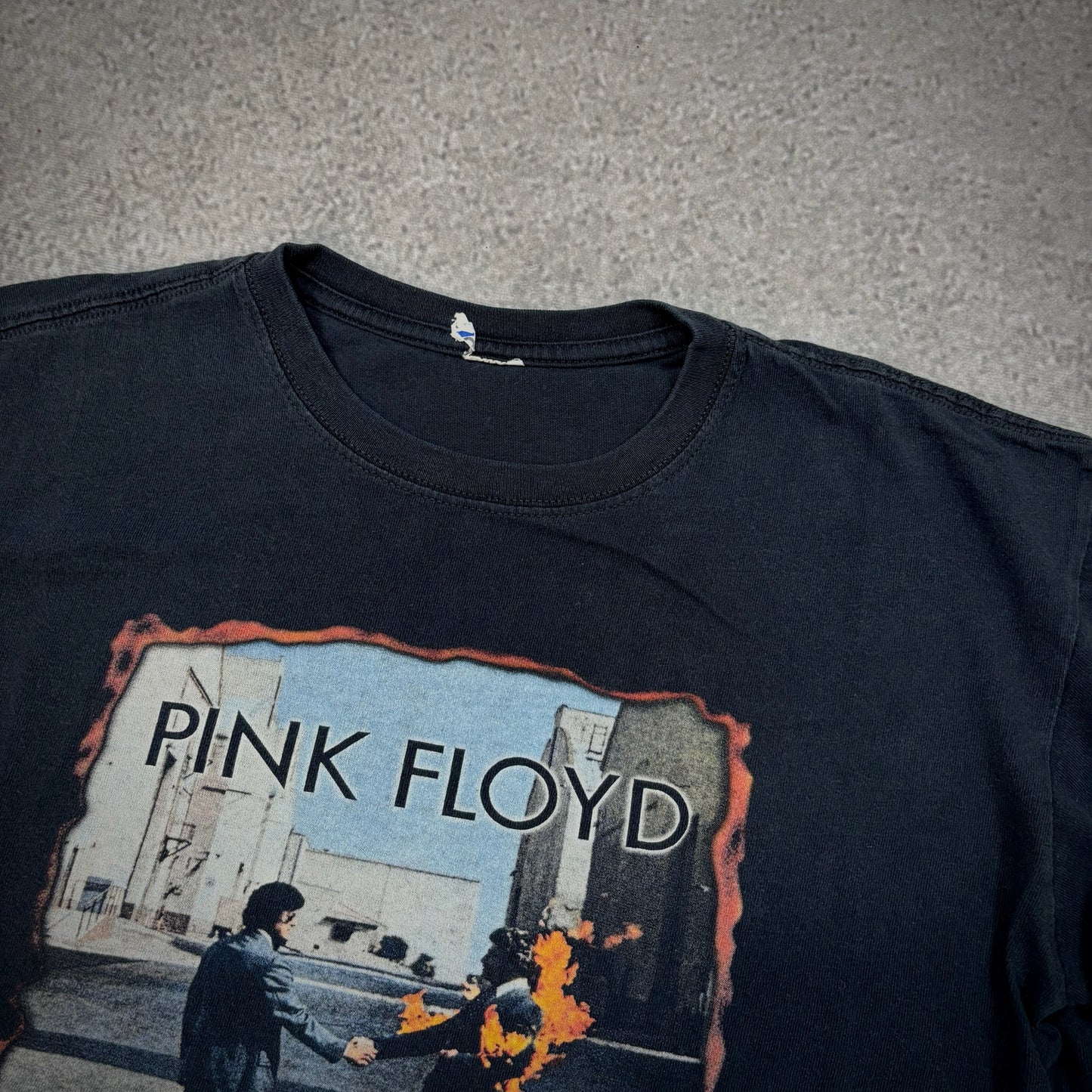 Pink Floyd Wish You Were Here Handshake Graphic T Shirt 00's - S