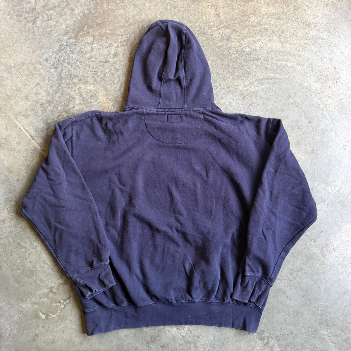 Quiksilver Sleeve Spellout Oversized Hoodie 00's - XL