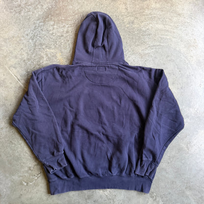 Quiksilver Sleeve Spellout Oversized Hoodie 00's - XL