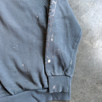 Hurley Faded Sweatshirt Hoodie Distressed 00's - M