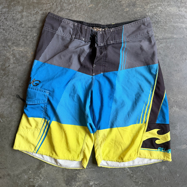 Billabong Side Panel Spellout Zero Gravity Joel Parkinson Board Shorts 00's - 33