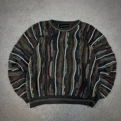 Croft & Barrow 3D Knit Cosby Sweater 90's - 2XL