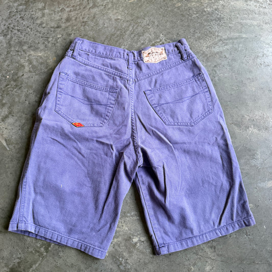 Quiksilver QSD Salt Water Denim RARE Purple Shorts 90's - 30