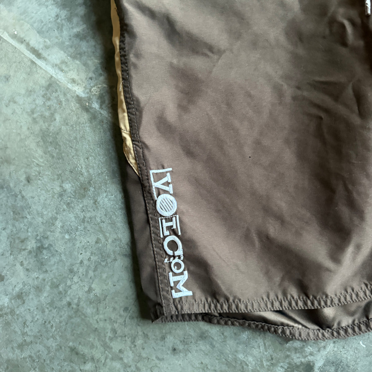 Volcom Geometric Side Panel Big Logo Board Shorts 00's - 34