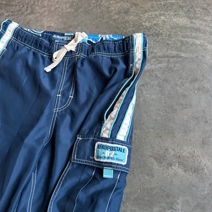 Aeropostale Side Panel Patch Board Shorts Baggy - 33