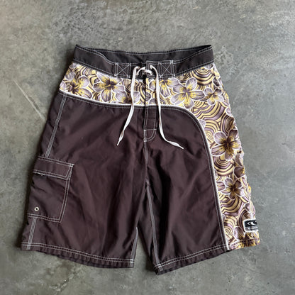Oneill Floral Board Shorts Side Panel Logo - 32