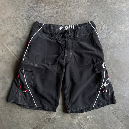 O'neill Side Panel Logo Spellout Board Shorts - 30