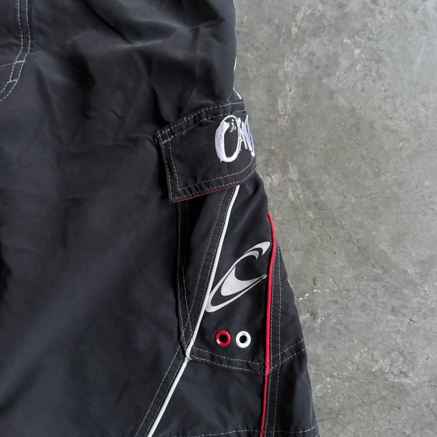 O'neill Side Panel Logo Spellout Board Shorts - 30