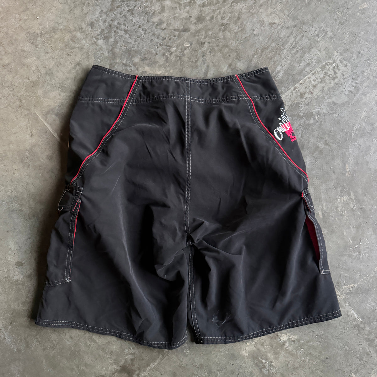 O'neill Side Panel Logo Spellout Board Shorts - 30