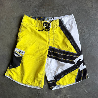 Billabong x Andy Irons Rising Sun Yellow Black Board Shorts - 34