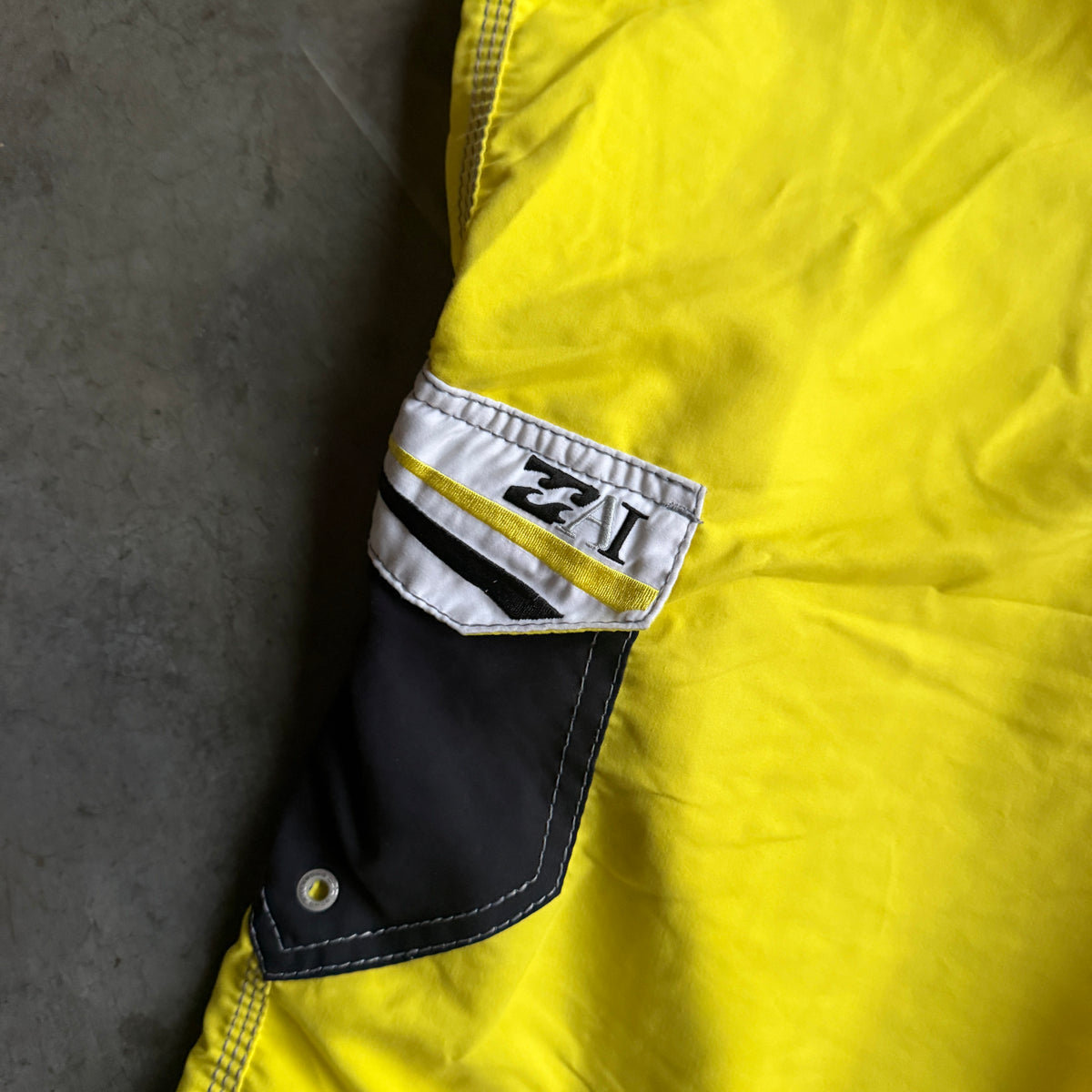 Billabong x Andy Irons Rising Sun Yellow Black Board Shorts - 34
