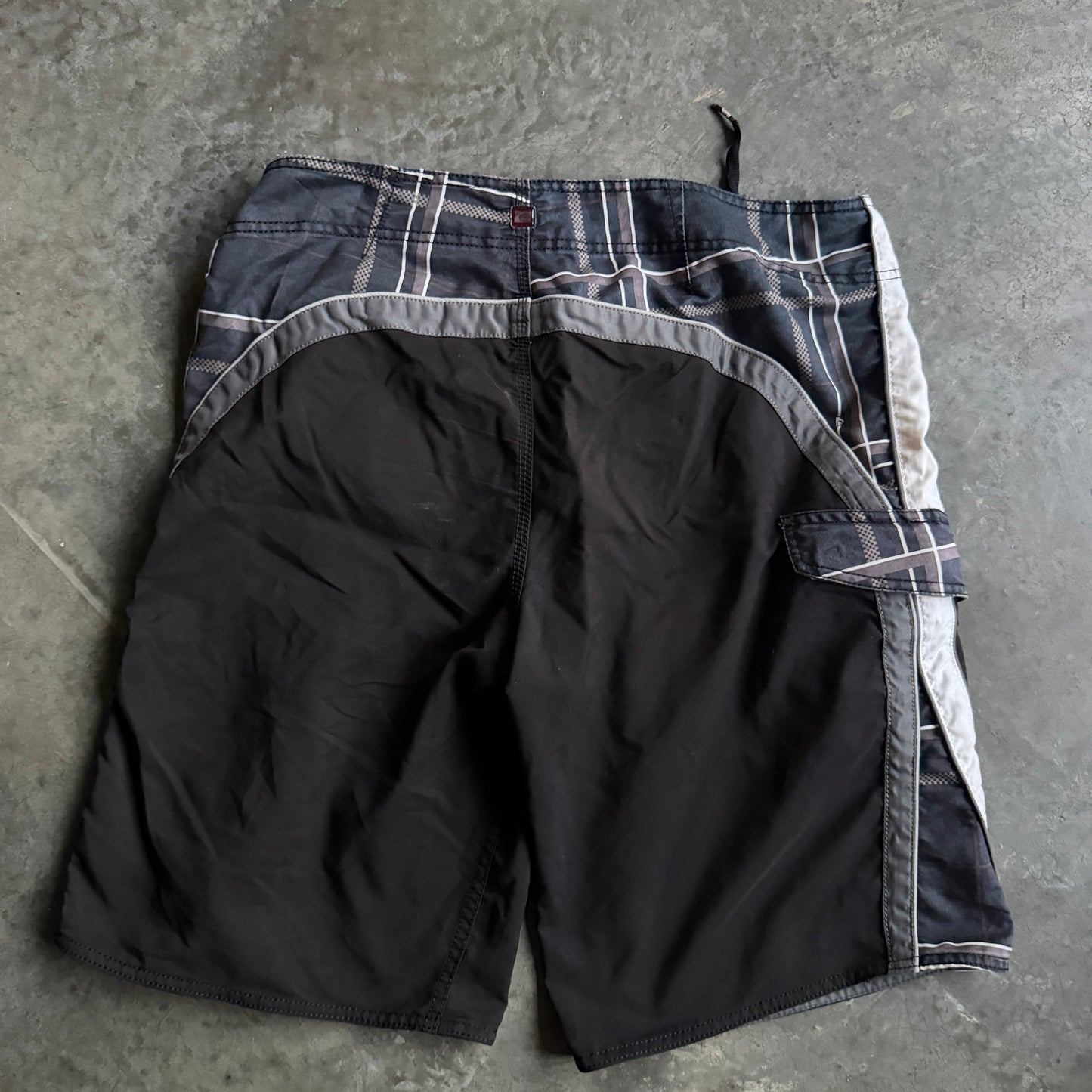 Quiksilver Side Panel Spellout Board Shorts - 34