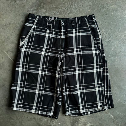 O'neill Plaid Y2K Embroidered Shorts 00's - 32