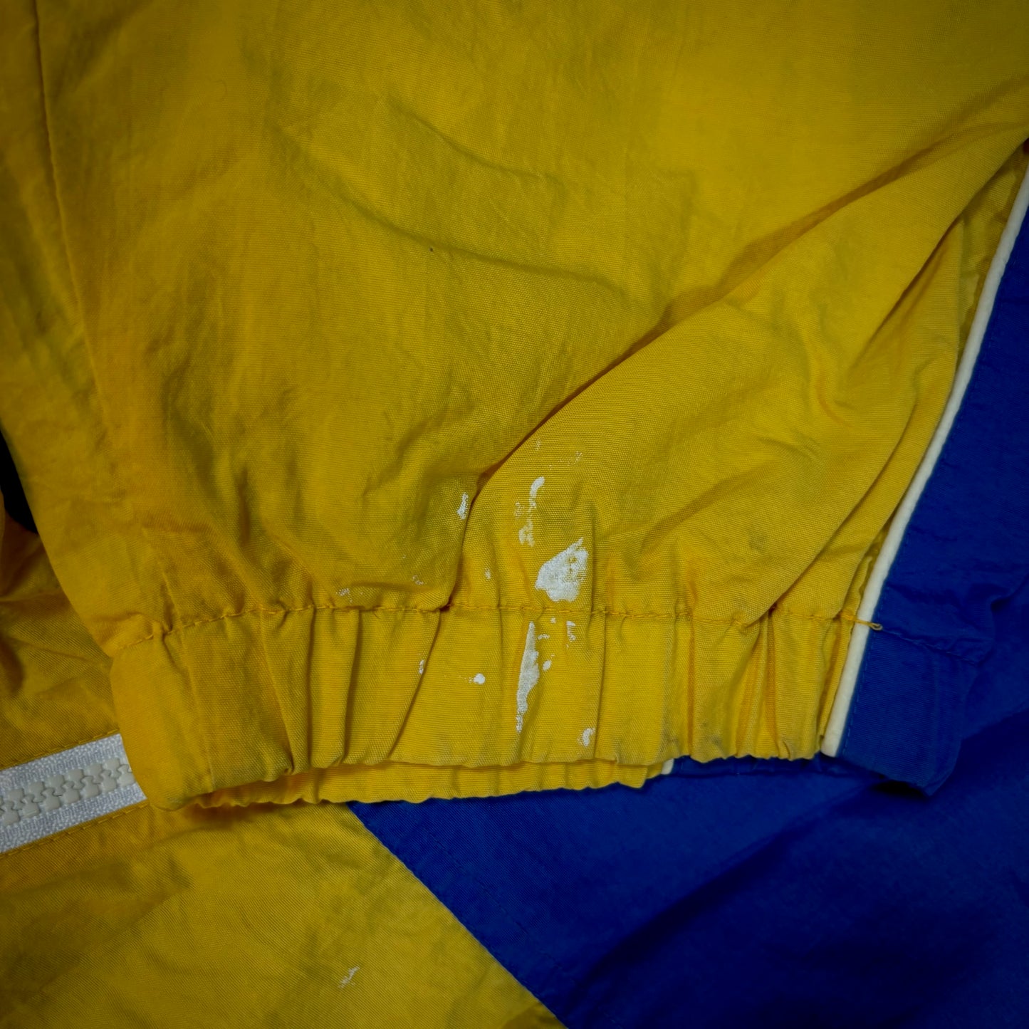 St. Louis Blues Windbreaker Jacket Logo Athletic 90's - XL