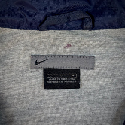 Nike Cotton Lined Windbreaker Jacket Faded Logo 00's - L