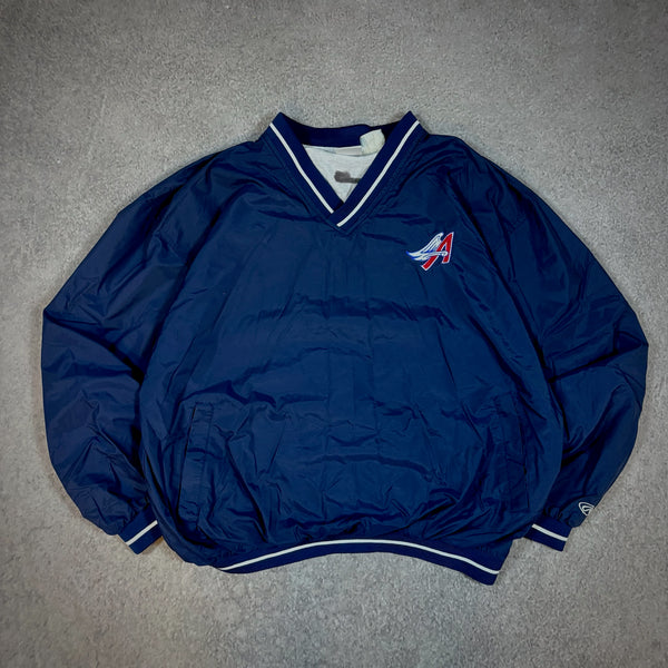 Anaheim Angels Lined Windbreaker Jacket Double Sided 90's - XL