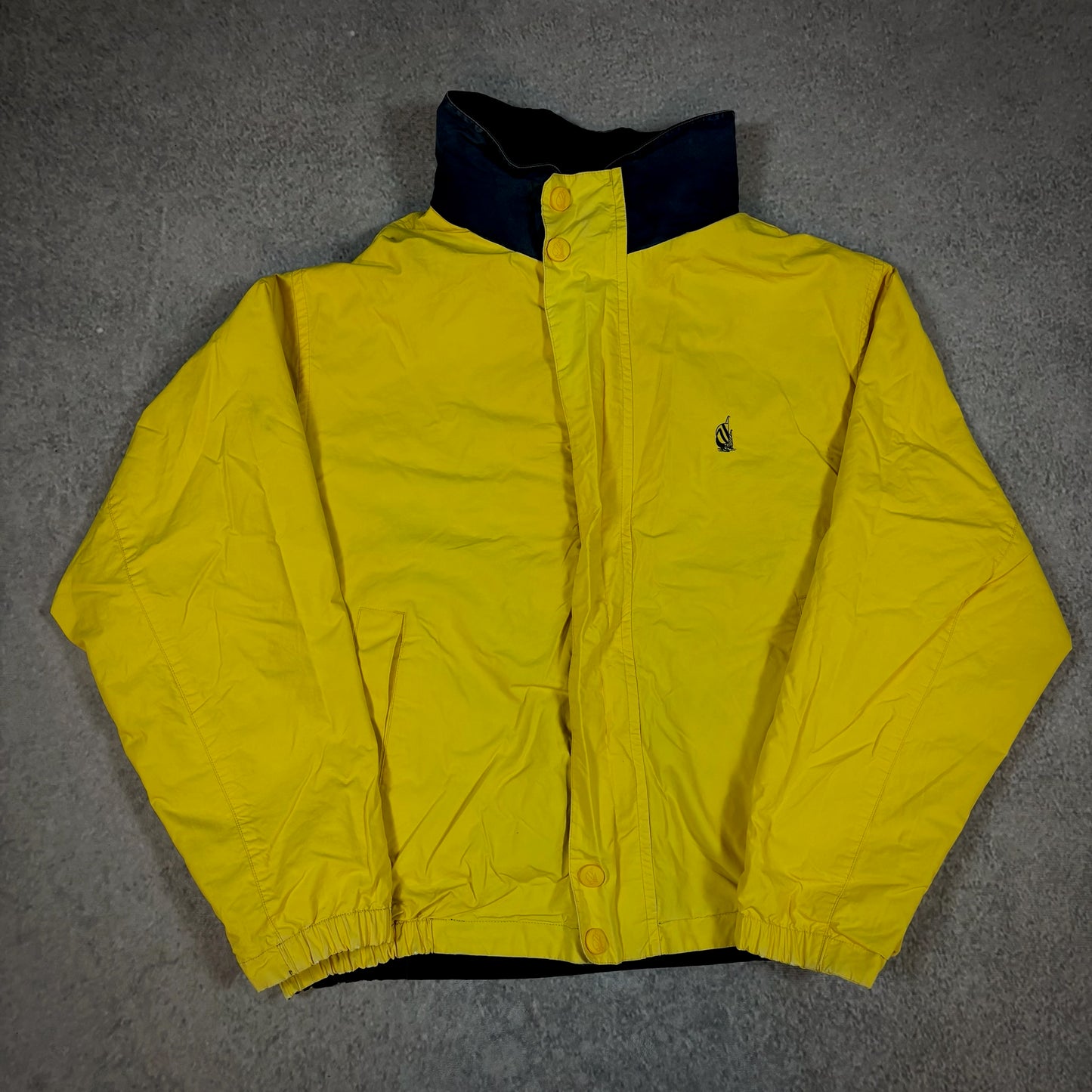 Nautica Colorblock Reversible Hooded Jacket 90's - XL