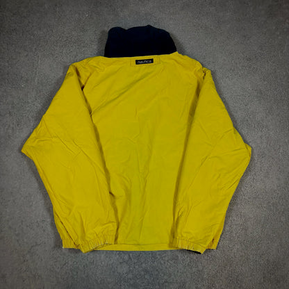 Nautica Colorblock Reversible Hooded Jacket 90's - XL
