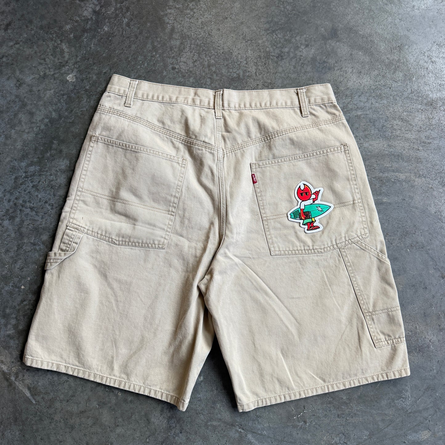 Levi's Chino Shorts w/ Pyro Surf Patch - 34