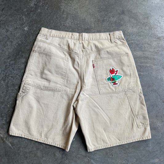 Levi's Chino Shorts w/ Pyro Surf Patch - 34