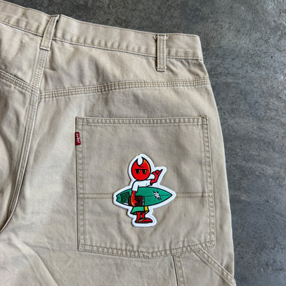 Levi's Chino Shorts w/ Pyro Surf Patch - 34