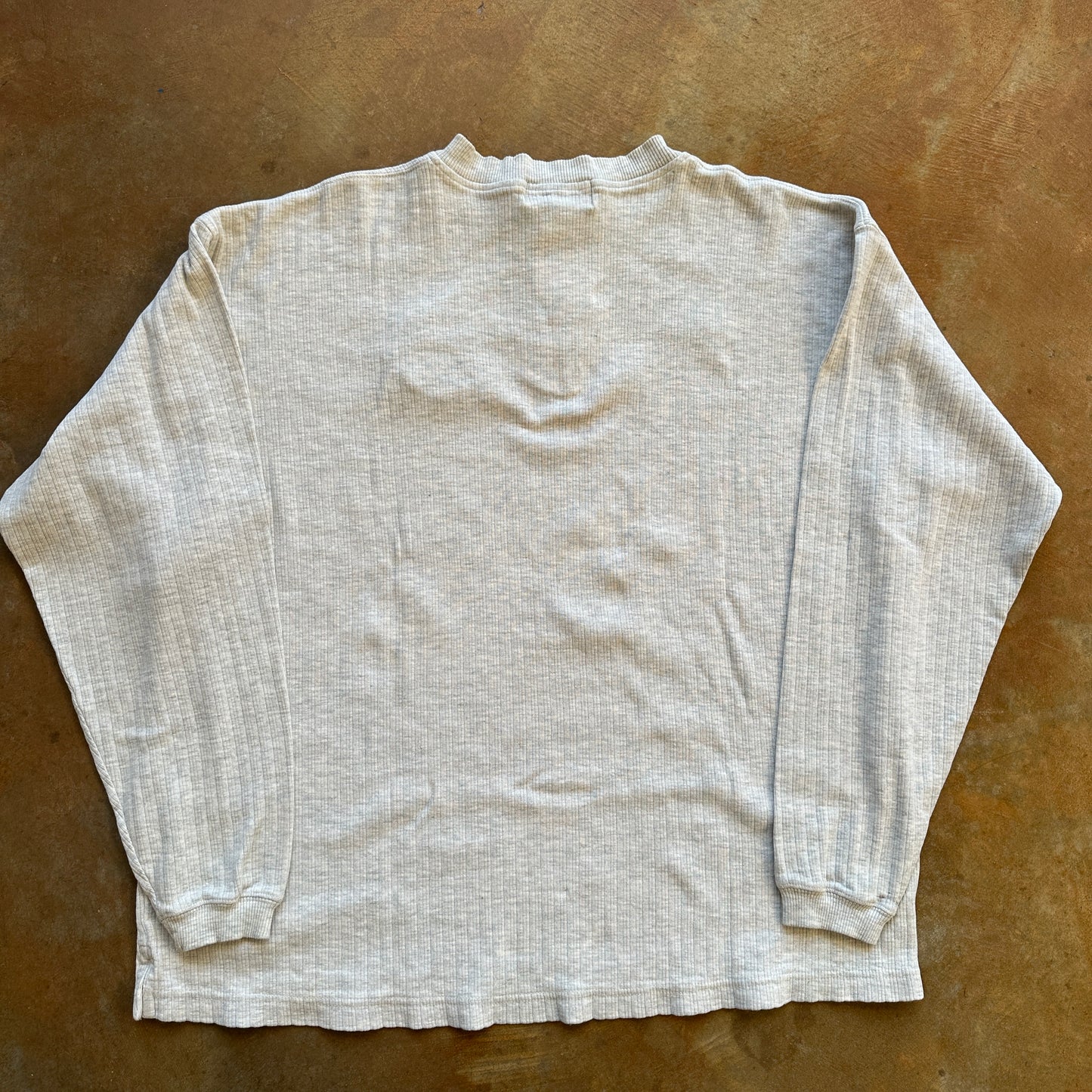 Camp David Henley Fishing Salmon Embroidered Shirt 90's - 2XL