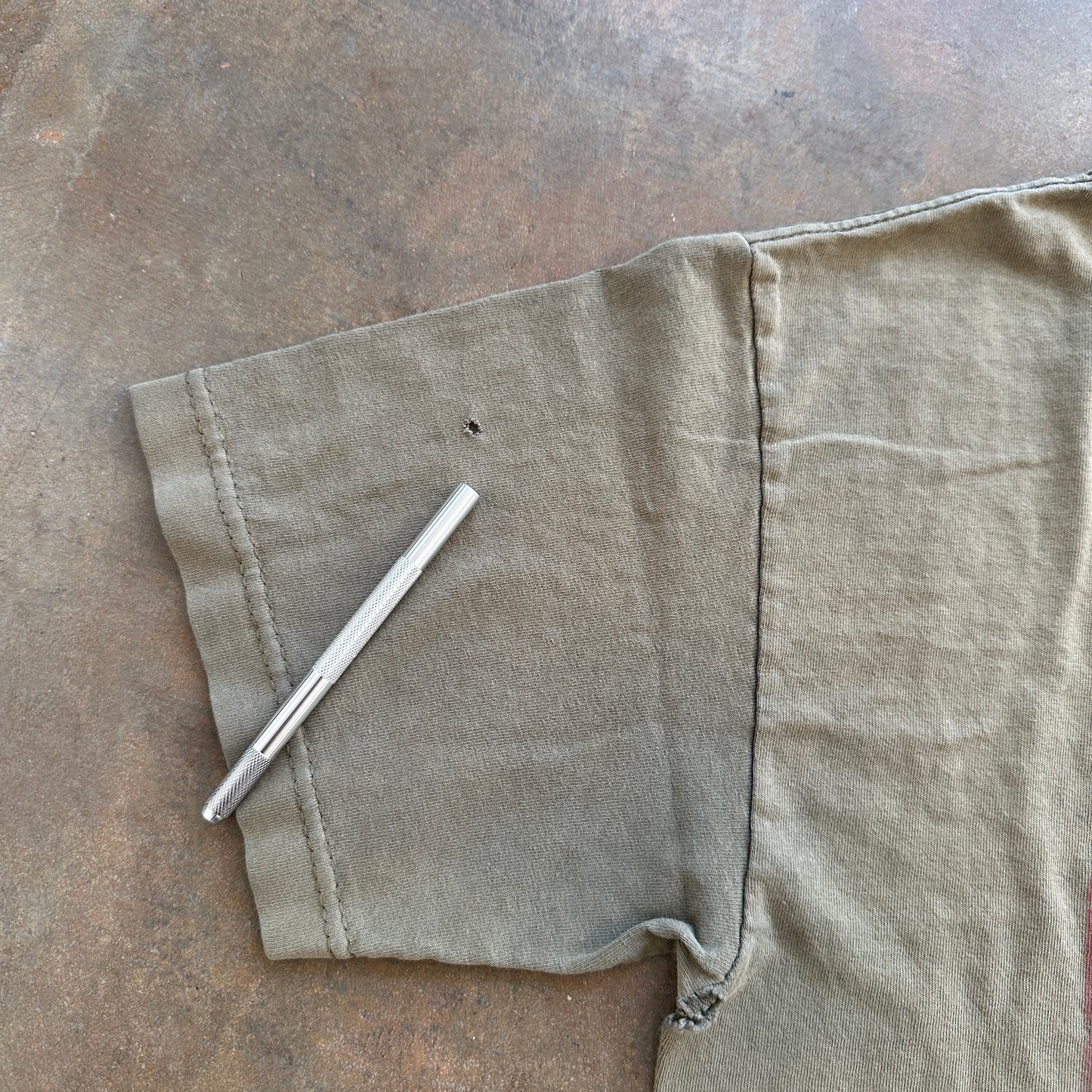 MASH 4077th Army Green Faded Shirt Retro Promo 00's - S