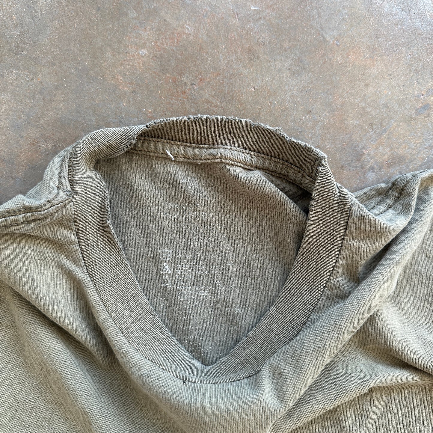 MASH 4077th Army Green Faded Shirt Retro Promo 00's - S