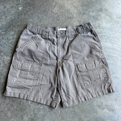 Faded Gray Shorts w/ Pyro Surf Patch - 36