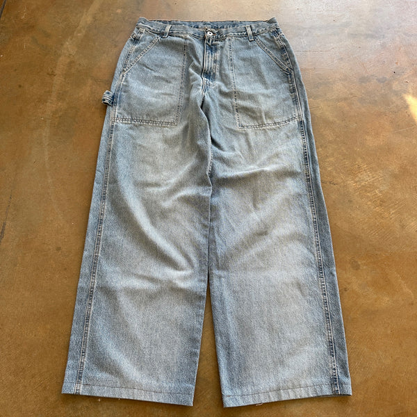 Levis Dry Goods Carpenter Baggy Loose Skater Light Wash Jeans 90's - 34