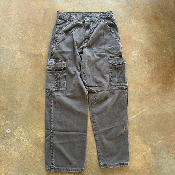 Wrangler Originals Brown Baggy Cargo Pants Skater 00's - 28 hover