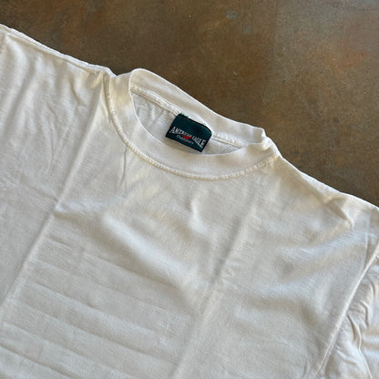 American Eagle Blank White Oversized Boxy Shirt 90's - M