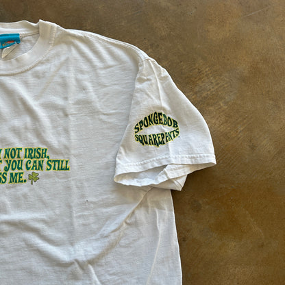 Spongebob Squarepants Cartoon St. Patricks Day Parody Shirt 00's - XL
