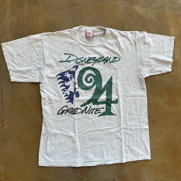 Disneyland Gradnite '94 USA Made Graphic 90's - L