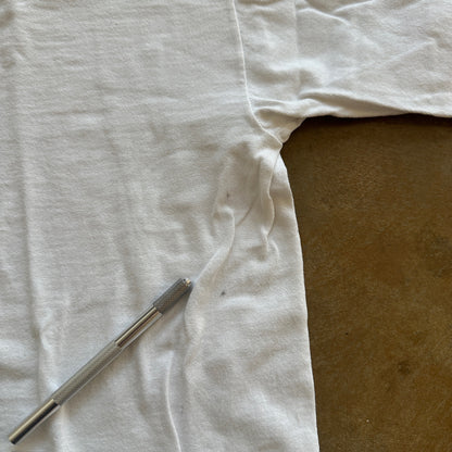 Stickman Basketball Graphic 'Who's Next' Tultex Shirt 90's - L