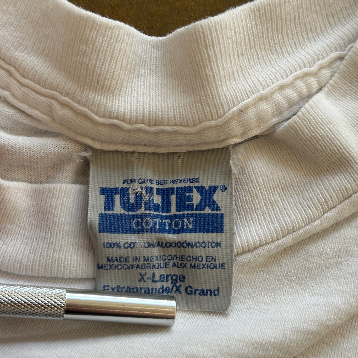 Stickman Basketball Graphic 'Who's Next' Tultex Shirt 90's - L