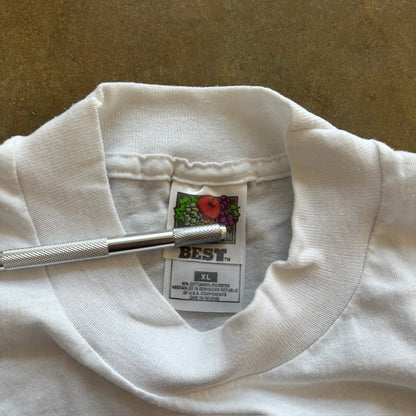 Jesus Tee Religion 'Lord, Order My Steps in Your Word' Graphic Shirt Embroidered 90's - XL