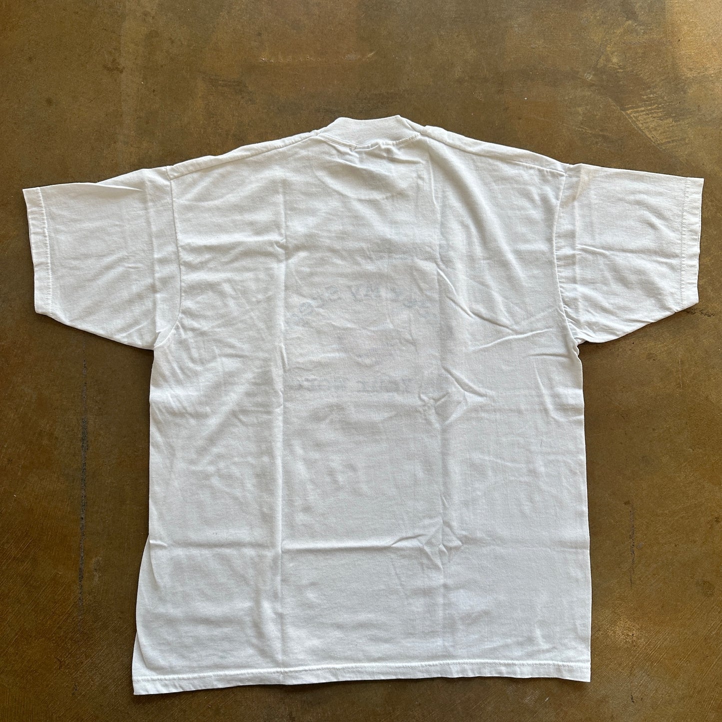 Jesus Tee Religion 'Lord, Order My Steps in Your Word' Graphic Shirt Embroidered 90's - XL