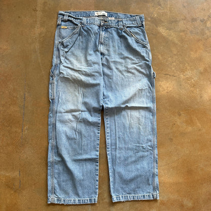 Levi Strauss Signature Workwear Skater Baggy 10.5" Carpenter Jeans 00's - 38
