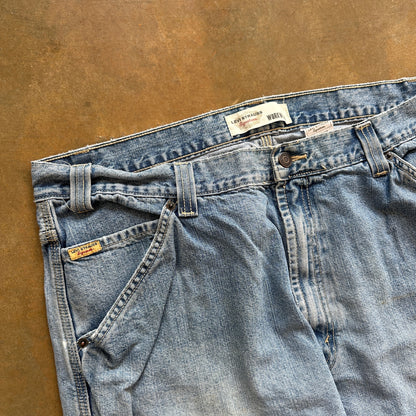 Levi Strauss Signature Workwear Skater Baggy 10.5" Carpenter Jeans 00's - 38