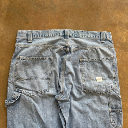 Levi Strauss Signature Workwear Skater Baggy 10.5" Carpenter Jeans 00's - 38