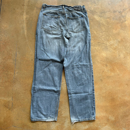 Levi's Silvertab Baggy Loose Fit Skater Light Wash Y2K Jeans 00's - 34