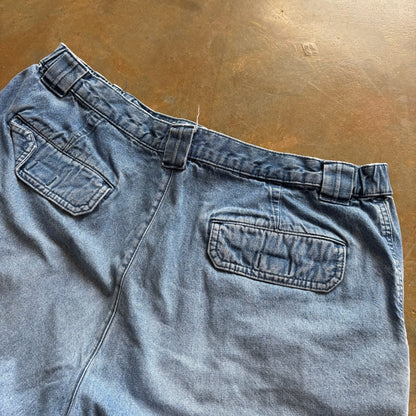 Savane Light Wash Dad Jean Shorts 00's - 38