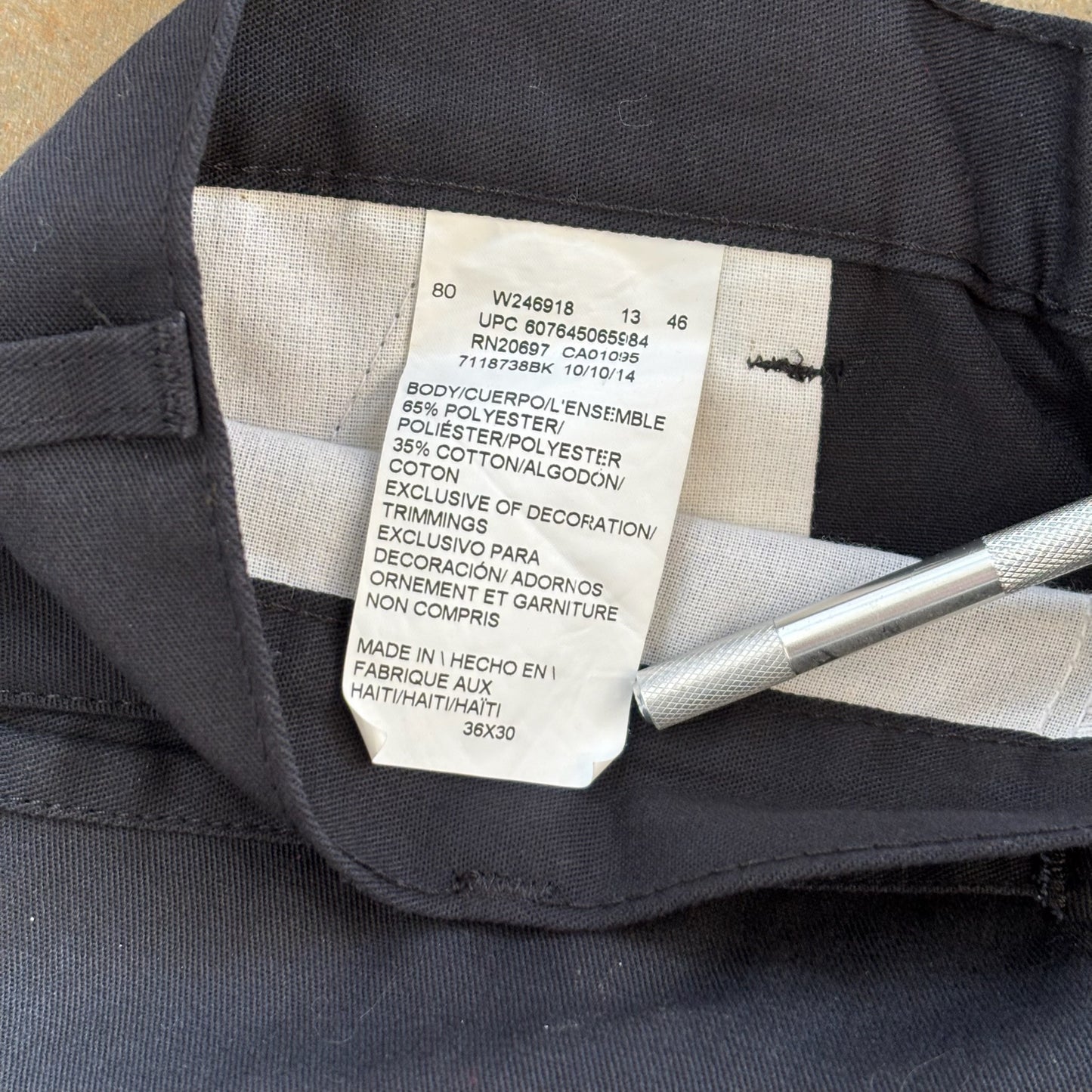 Dickies Double Knee Chinos Work Pants 00's - 36