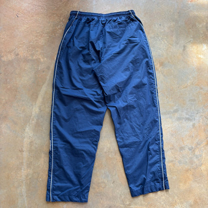 Nike Track Pants Navy Blue Mesh Lined 00's - L