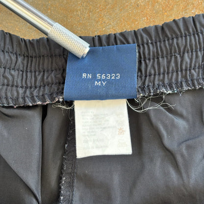 Nike Track Pants Nylon Black 80's - XL