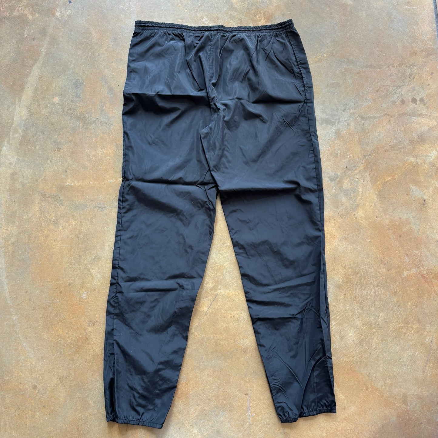 Nike Track Pants Nylon Black 80's - XL